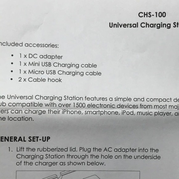 Large Charging Dock CHS 100 Universal - Picture 3 of 4